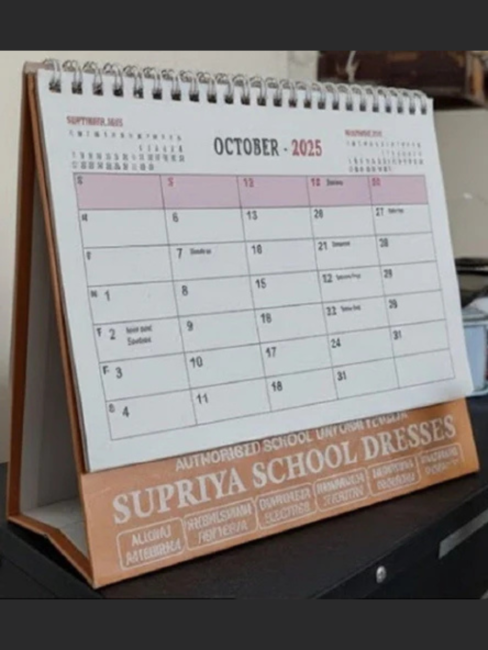 Customize table Calendar