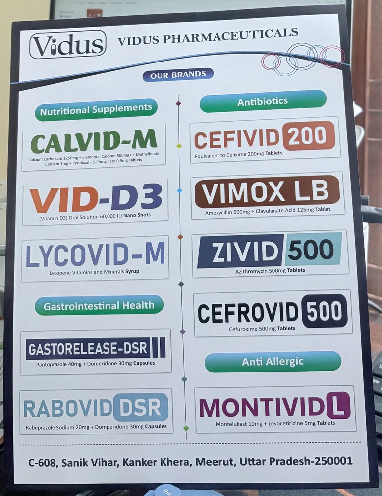 pharma reminder card printing